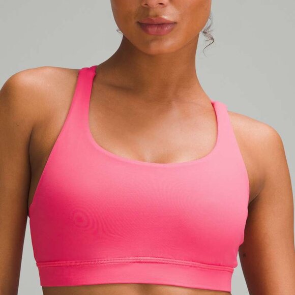 Lululemon Energy Bra - Glaze Pink!!! Size 8 - Picture 1 of 4